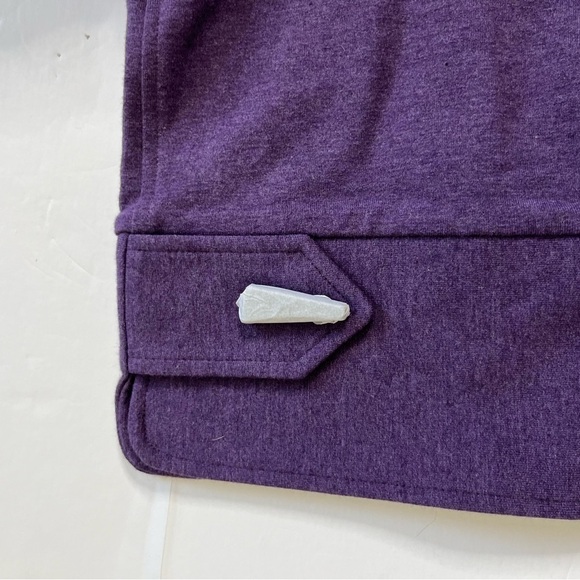 Soft Surroundings Purple La Parisienne Jacket Coat Toggle Button NWOT Size 1X - Picture 7 of 8